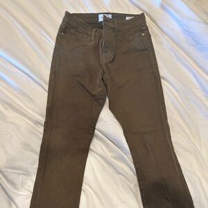 Frame Denim Women's Brown Skinny Jeans